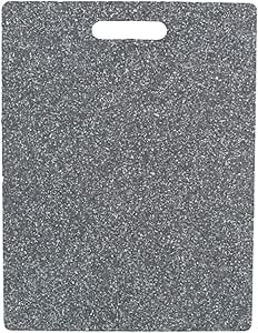 Dexas Superboard Cutting Board with Handle, 8.5 by 11 inches, Grey Granite Color (401-55)