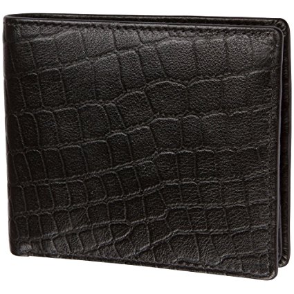 Access Denied Men's RFID Leather Wallet Stops Electronic Pick Pocketing