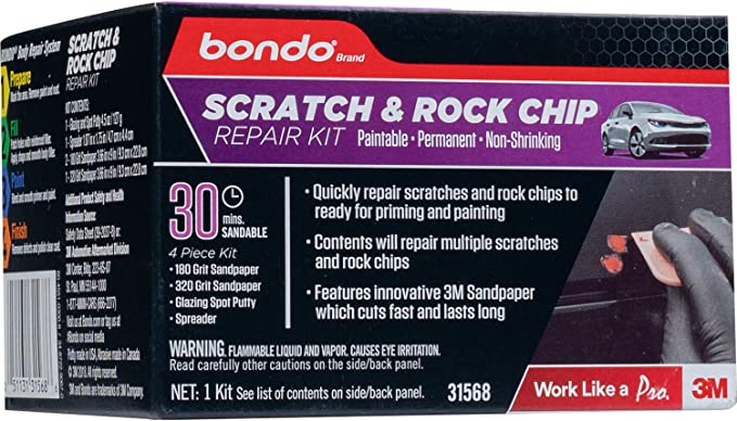 Bondo 31568 Scratch & Rock Chip Repair Kit