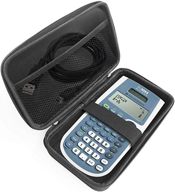 FitSand Hard Case Compatible for Texas Instruments TI-30XS MultiView Scientific Calculator