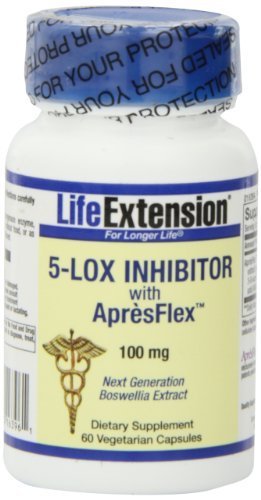 Life Extension 5-Lox Inhibitor with Apresflex Vegetarian Capsules, 60 Count