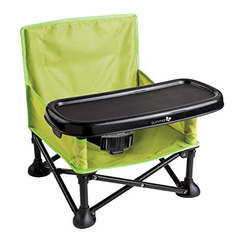 Summer Infant Pop N Sit Folding Booster, Green