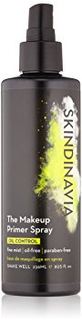 Skindinavia The Makeup Primer Spray, Oil Control, 8 Fluid Ounce
