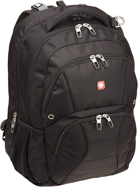 SwissGear SA1908 TSA Friendly ScanSmart Laptop Backpack - Fits Most 17 Inch Laptops and Tablets