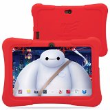 Dragon Touch 7-Inch Tablet with Silicon Case Red - Allwinner Quad Core 12 GHz  8 GB RAM Android 44