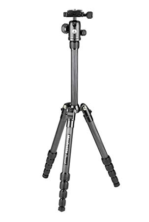 Manfrotto Element Traveller Small Carbon Fiber 5-Section Tripod Kit with Ball Head (MKELES5CF-BH)