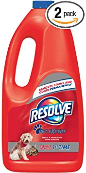 Resolve Pet Stain & Odor Carpet Cleaner Refill, 60 fl oz Bottle (Pack of 2)