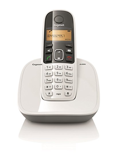 Gigaset A490 Cordless Phone (White)