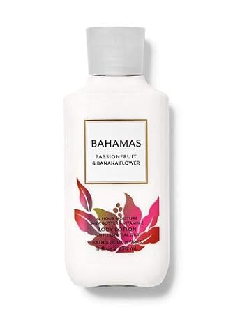 Bath and Body Works Bahamas Passionfruit and Banana Flower (8fl oz./ 236 ml) Super Smooth Body Lotion