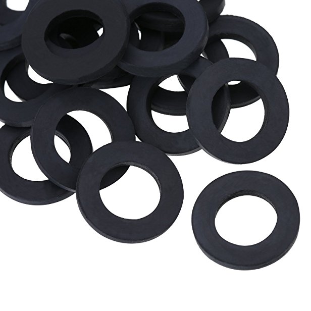 Hotop Shower Hose Washers Rubber Washers Seals for Shower Head and Hose, 20 Pack