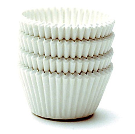 Norpro Giant Muffin Cups, White, Pack of 48