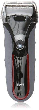 Braun Series 320S-4 Shaver (Red/Grey)