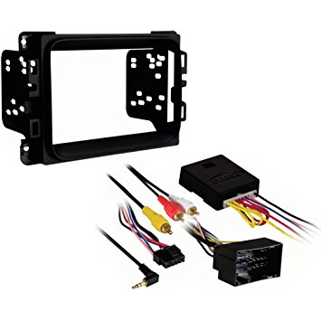 Metra 95-6518B Double DIN Stereo Installation Dash Kit for 2013 Dodge Ram & Interface