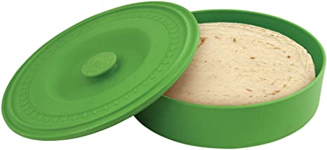 Fox Run Tortilla Warmer, Plastic, Green