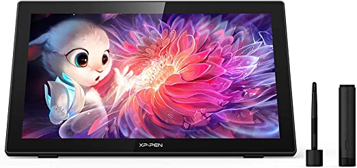 Drawing Tablet with Screen XP-PEN Artist 22 2nd Computer Graphics Tablet 122% sRGB with 8192 Levels Tilt Function Battery-Free Stylus, 21.5inch Pen Display Compatible with Windows, Mac, Linux