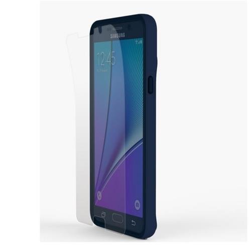 Samsung Galaxy Note 5 Case Dark Blue RhinoShield CrashGuard Bumper 11 Ft Drop Tested NO BULK EggDrop Technology Thin Lightweight Protection High Durability