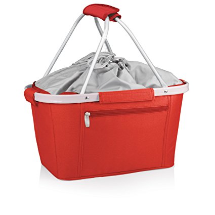 Picnic Time Metro Insulated Basket, Red