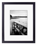 8x10 Picture Frame By Americanflat - Made to Display Pictures 5x7 with Mat or 8x10 Without Mat