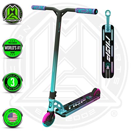 Madd Gear MGP VX9 Team Scooter – Suits Boys & Girls Ages 8  - Max Rider Weight 220lbs – 3 Year Manufacturer’s Warranty – World’s #1 Pro Scooter Brand – Light Weight – Superior Strength