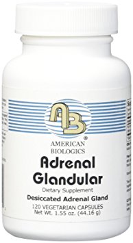 American Biologics Adrenal Glandular capsules 120 Count