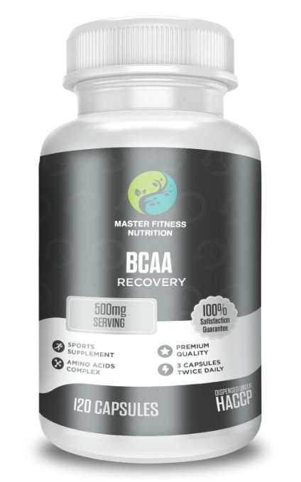 ★ BCAA 500mg - 120 Capsules ★ #1 Amino Acids Sports Supplements For Workout Recovery, Muscle Gain & Fat Loss ★ Branch Chain Amino Acids - L-Leucine, L-Isoleucine & L-Valine ★ High Performance Health Supplement - Muscle, Strength & Aesthetics ★ Highly Effective For Both Men & Women ★ Made In UK - 100% Risk Free!