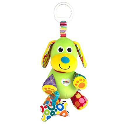 Lamaze Pupsqueak Clip On Pram and Pushchair Baby Toy