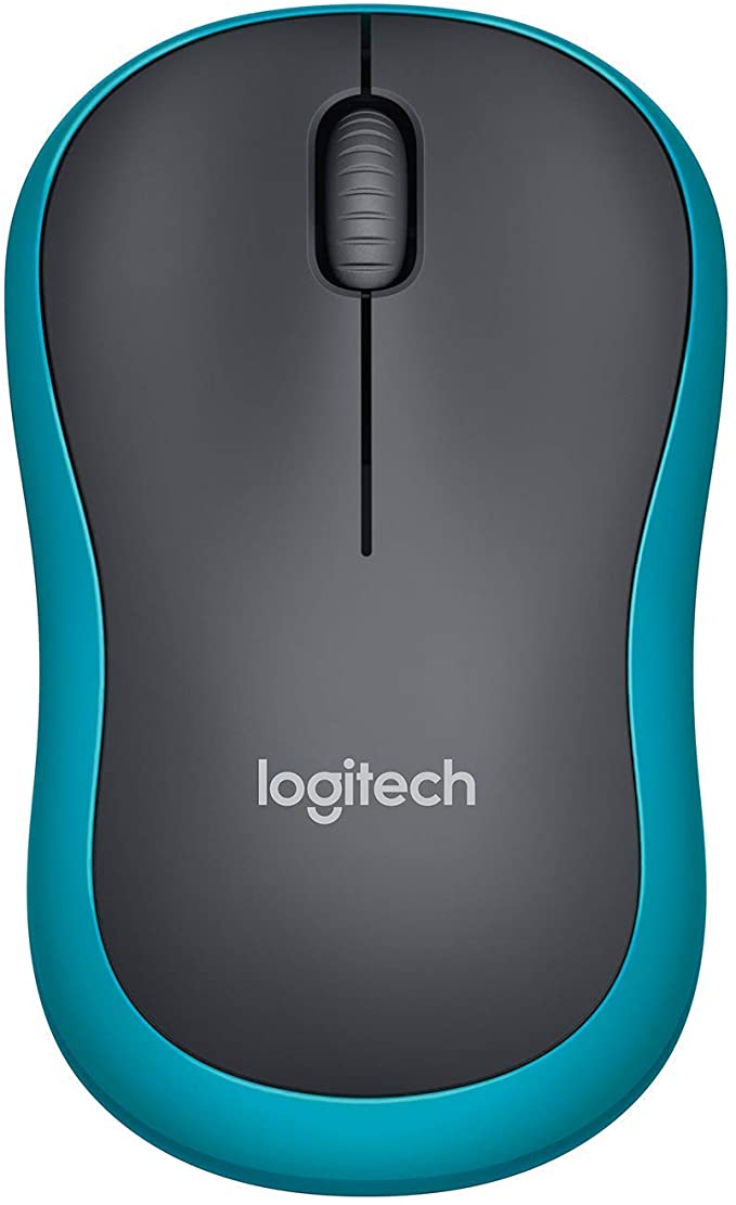 Logitech Mouse Wireless Blue M185