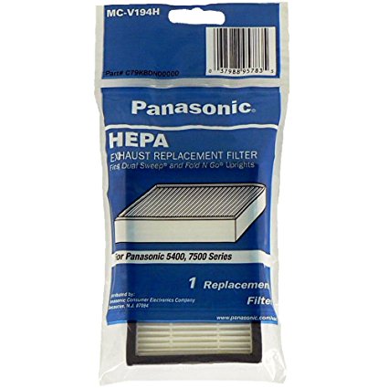 Panasonic MC-V194H HEPA Filter, 1-Pack