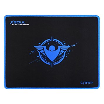 Gaming Mouse Pad Waterproof Super Big Size Mice Mat 3D Design Textured Surface Non-Slip Rubber Base Optimized for Pro Gamers, Graphic Designers, and All Heavy or Regular Users XSOUL CAMP