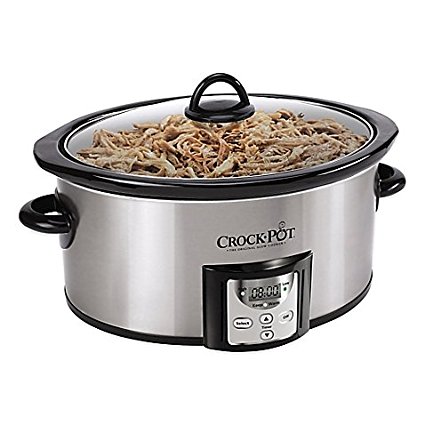 Crock-Pot® 4 qt. Count Down Slow Cooker with Built-in Timer Removable Ceramic Bowl