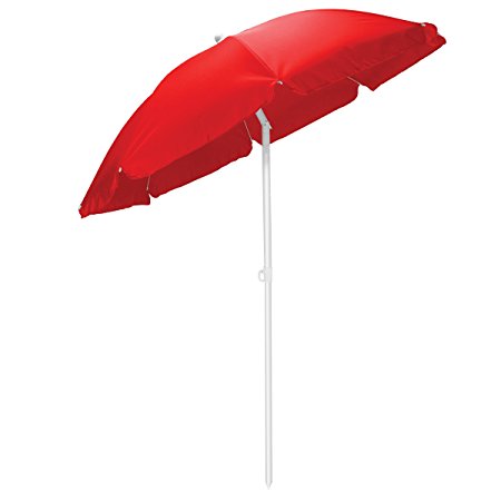 Picnic Time Outdoor Canopy Sunshade Umbrella 5.5'