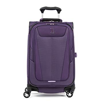 Travelpro Maxlite 5 Lightweight Carry-on 21" Expandable Softside Luggage Imperial Purple, 21-inch