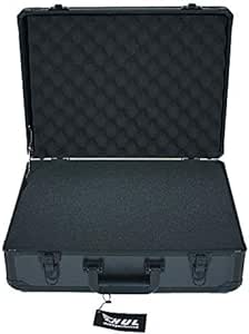 19in Aluminum Case with Customizable Pluck Foam Interior for Test Instruments Cameras Tools Parts and Accessories