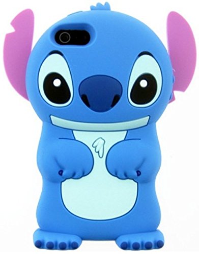 iPhone 5 5s 5c SE/ iPhone 6 6S / iPhone 6 6S Plus Case, Pokemon Go Pikachu / Stitch / Unicorn Cartoon Cute Case [Soft Case]