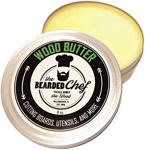 Wood Butter - Protects and Conditions Butcher Block & Cutting Board - 8 ounces - It's all about the Wood!