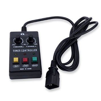 1Byone Fog Machine Wired Timer Remote Controller, Shoot Out Fog When You Want It to!! For DJ Disco House Party Stage Camping Field Halloween And Christmas