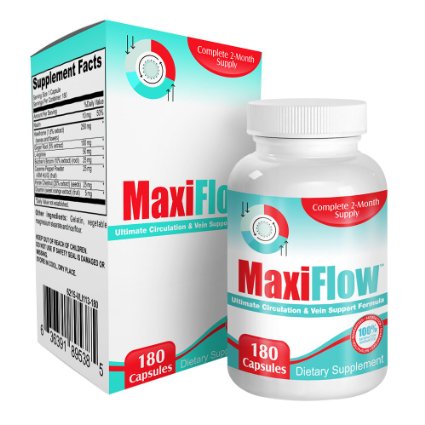 MaxiFlow: Blood Circulation Supplement Plus Vein Support