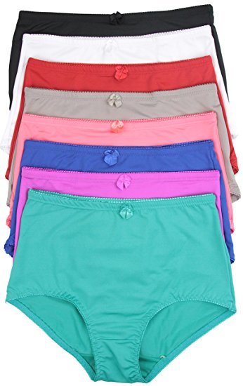 ToBeInStyle Women's Pack of 6 High-Rise Girdle Panties