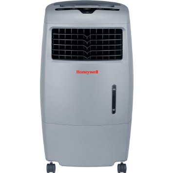 Honeywell CO25AE 52 Pt. Indoor/Outdoor Portable Evaporative Air Cooler with Remote Control - Grey