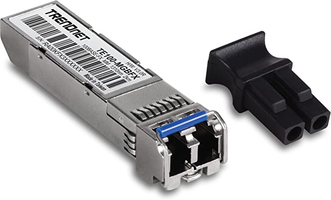 TRENDnet SFP to RJ45 100Base-FX Multi-Mode LC Module, TE100-MGBFX, Compatible with Mini-GBIC, Supports 1310 nm, Up to 155 Mbps, Hot-Pluggable, Up to 2 Km (1.2 Miles), Lifetime Protection