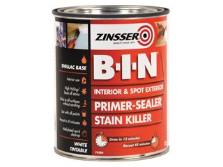 Zinsser B-i-n Primer & Sealer 1Ltr