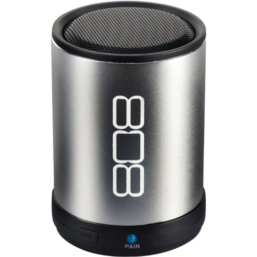 808 CANZ Bluetooth Wireless Speaker - Silver