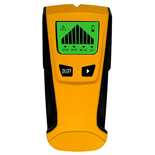 Stud Finder, 3 in 1 Multi-Function Wall Stud Sensor Detector with LCD Display and Sound Warning for AC Live Wire, Wood, Metal, Deep Scanning Kuled M79