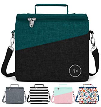 Simple Modern 4L Blakely Lunch Bag for Women & Men - Insulated Kids Lunch Box Two Tone: Moonlight