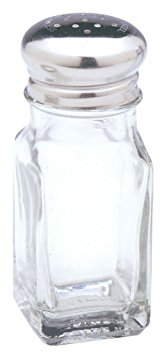 Norpro 742 Glass Salt or Pepper Shaker, Clear