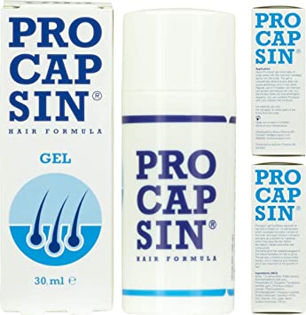 Procapsin - Hair Loss Treatment | Hair Growth Serum, Gel for Anti Hair Loss Gel for Men & Women - Gives the hair more Body and decreases hair loss - 30 ml