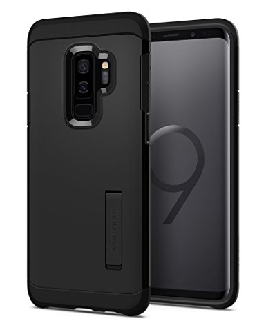 Spigen Tough Armor Galaxy S9 Plus Case with Reinforced Kickstand and Heavy Duty Protection and Air Cushion Technology for Samsung Galaxy S9 Plus (2018) - Black