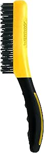 ALLWAY SB416 Soft-Grip Carbon Steel Wire Brush with Shoe Handle