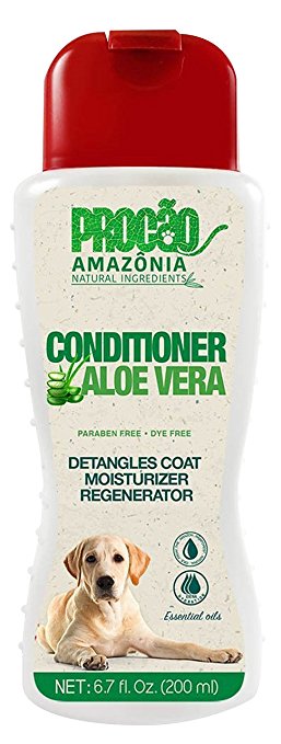 Pet Conditioner - Revitalize and Moisturize Fur - Detangles Coat- All Natural - Antioxidants- Sustainably Sourced from Amazon Rainforest - No Parabens or Dyes