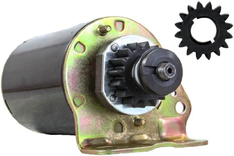 NEW STARTER MOTOR FITS JOHN DEERE TRACTOR 111 111H L118 L120 WITH FREE GEAR